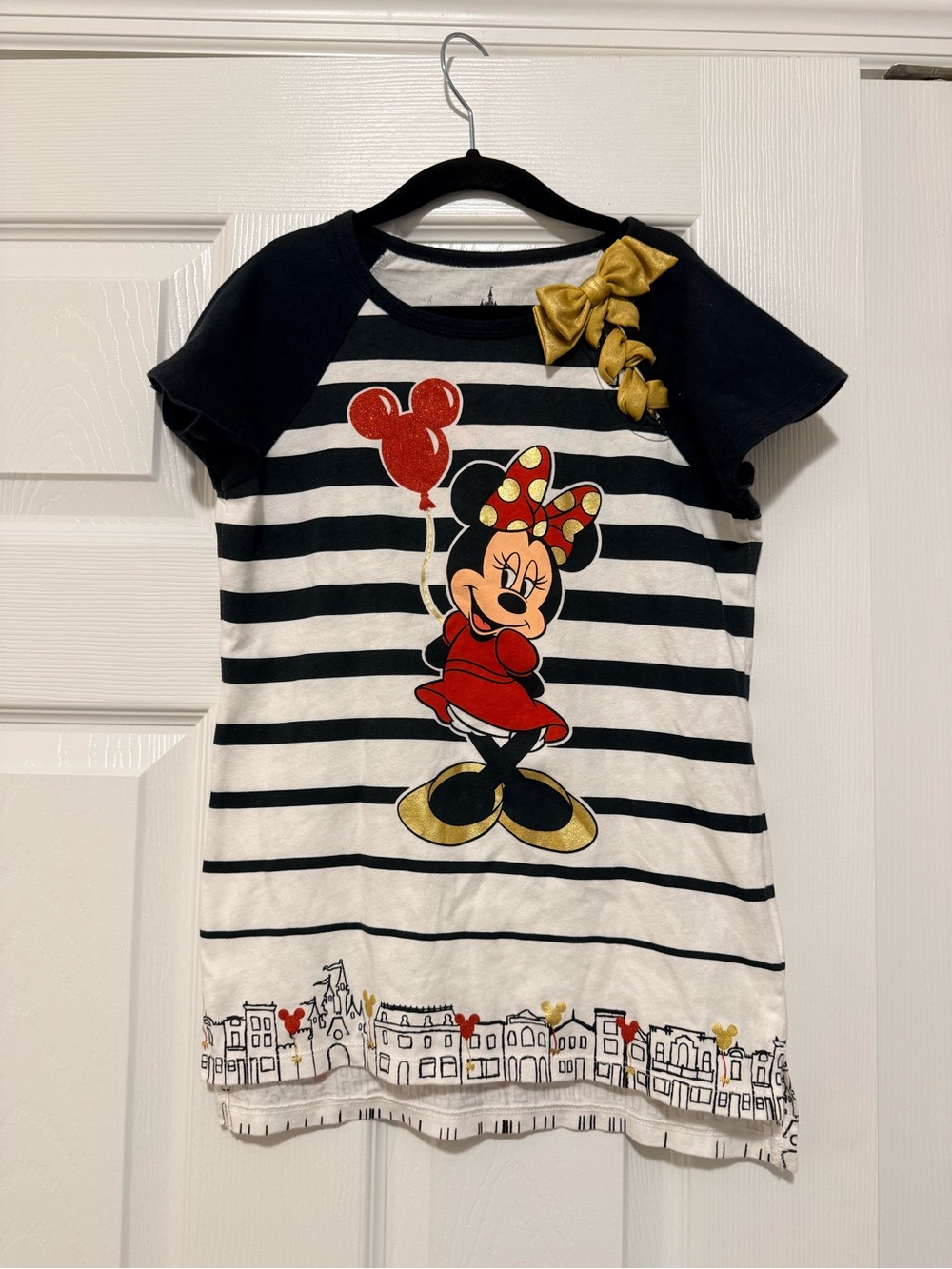 Official Disney Striped Minnie Tee